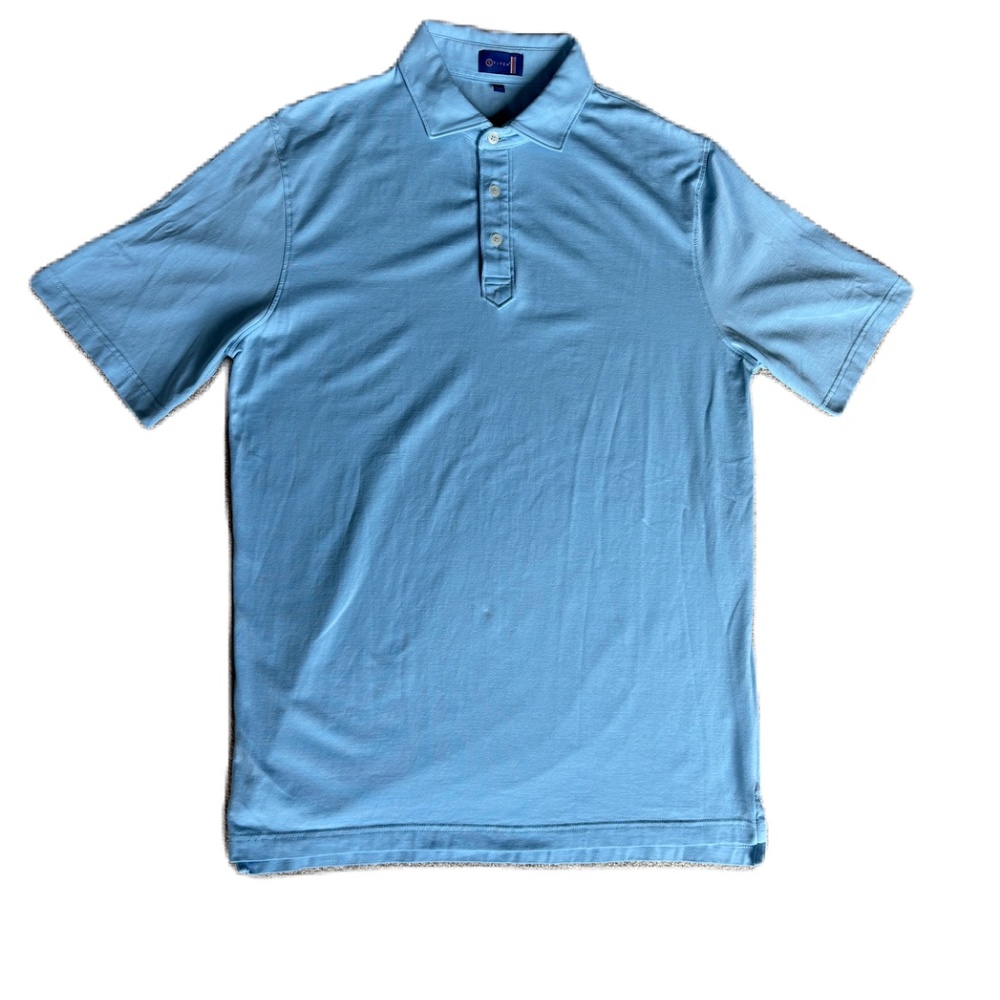 Stitch Riviera polo shirt blue M/L